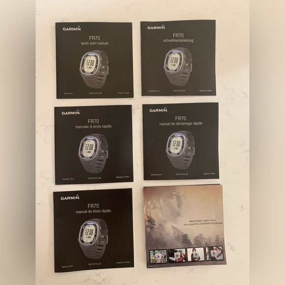 Garmin FR70 Pink Watch with Heart Rate Monitor and ANT stick - Picture 2 of 10